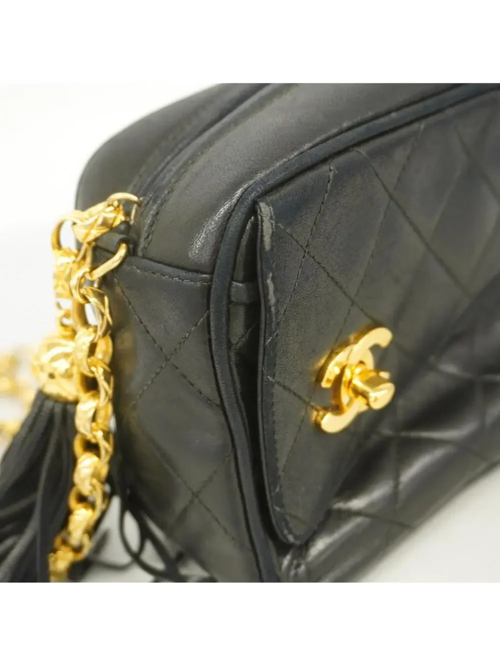 Chanel Vintage Front Pocket Camera Bag #286195C24B